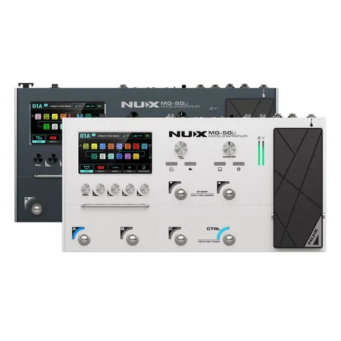 NUX NUX MG-50Li 旗艦綜合效果器 電吉他效果器 電貝斯效果器 — 三峽效果器
