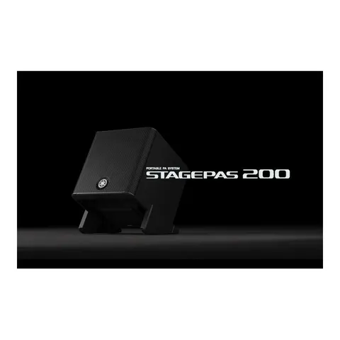 Yamaha 【現貨供應中】YAMAHA STAGEPAS 200BTR 可攜式PA系統 180W 內建電池 — 三峽音響 / 音箱