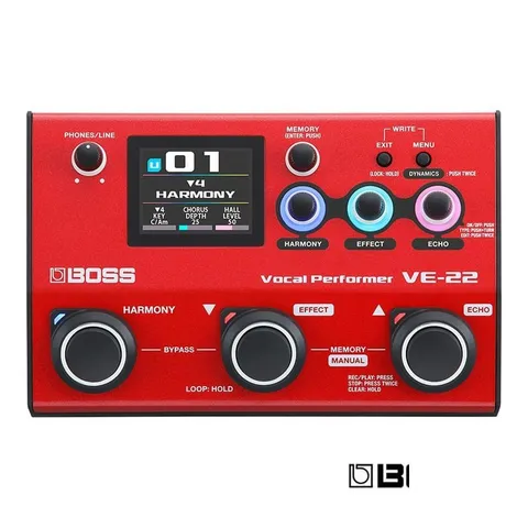 BOSS Boss VE-22 人聲 效果器 — 三峽效果器