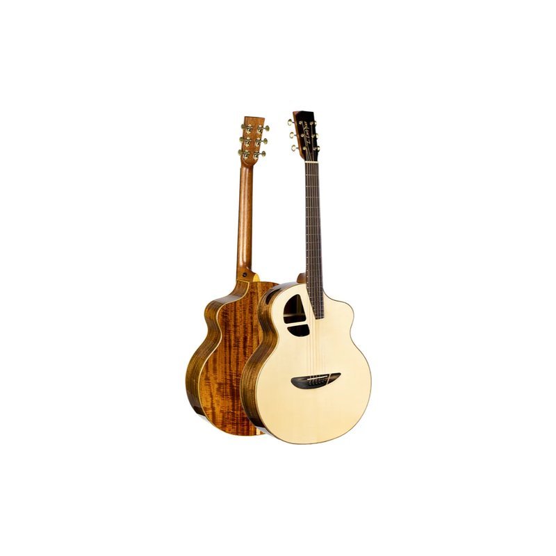 L.Luthier - Le SK 41吋全實木吉他 相思木 可接電 表演款 側音孔 音色飽滿 — 三峽木吉他 / 民謠吉他