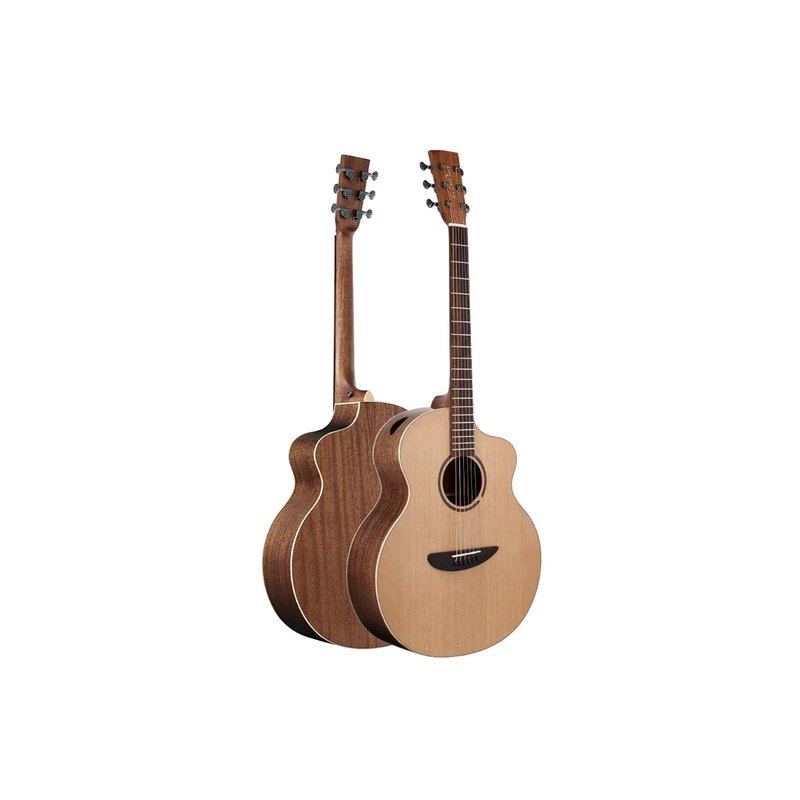 L.Luthier - Cofe 41吋實木吉他 單板吉他 桃花心木 側音孔 音色甜美 外觀簡約耐看 — 三峽木吉他 / 民謠吉他