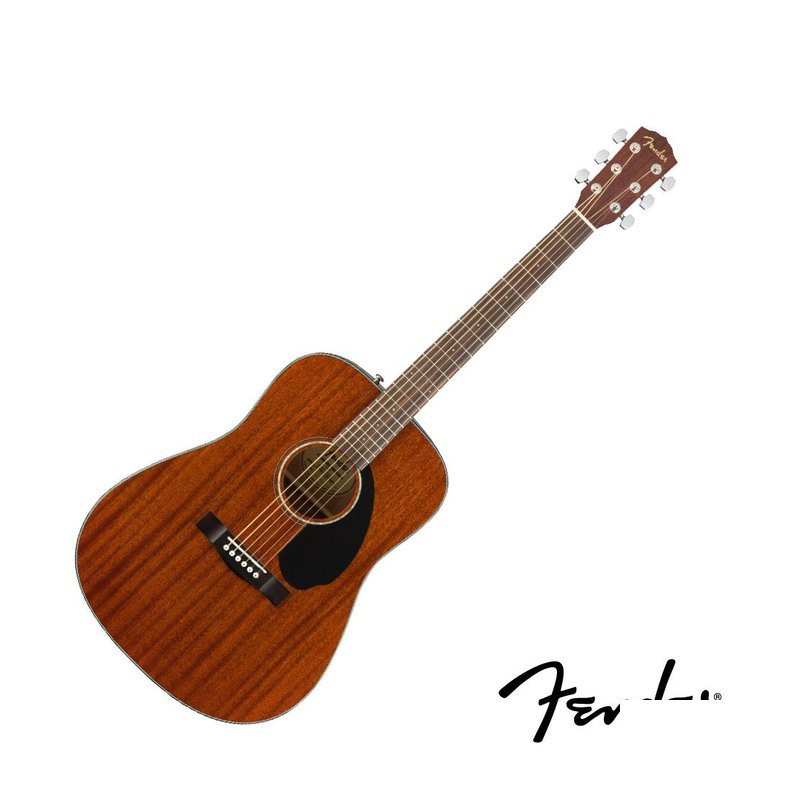 Fender Fender CD-60S Dreadnought All-Mahogany 民謠吉他 — 三峽木吉他 / 民謠吉他