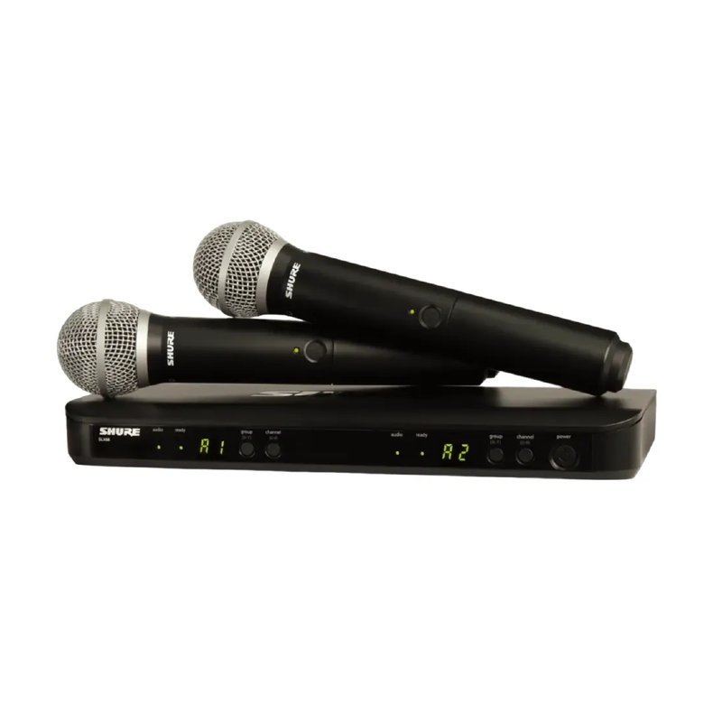 Shure Shure / BLX288+PG58 無線麥克風傳輸系統 — 三峽麥克風