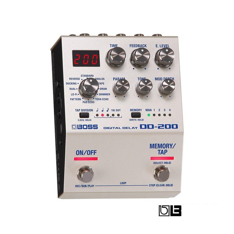BOSS BOSS DD-200 數位 Digital Delay 延遲 單顆 效果器 — 三峽效果器