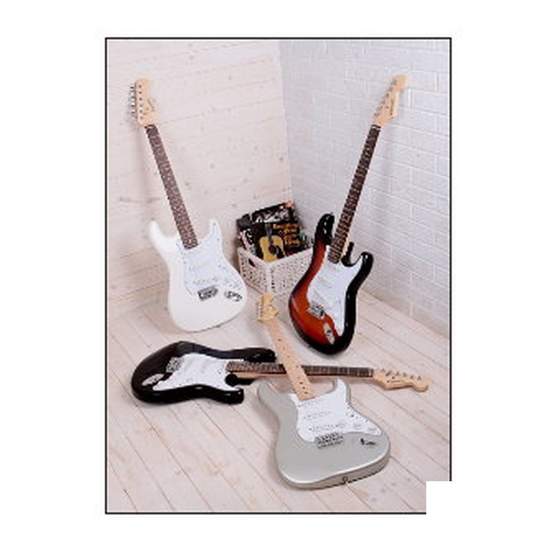comet 電吉他► Comet 超值 ST1電吉他（贈電吉他袋、Pick、吉他背帶、導線）暢銷評價好 — 三峽木吉他 / 民謠吉他