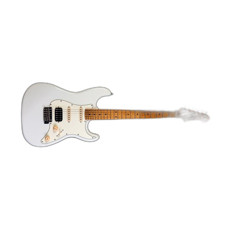 JET JET JS-400 OW Stratocaster HSS 電吉他 單單雙 小搖座 奧林匹克白 烤楓木指板 — 三峽電吉他