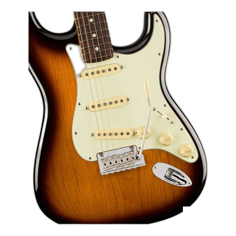 Fender Fender American Professional II Stratocaster 3-Color Sunburst 電吉他 美廠 單單單 小搖座 三色日落漸層 玫瑰木指板 — 三峽電吉他