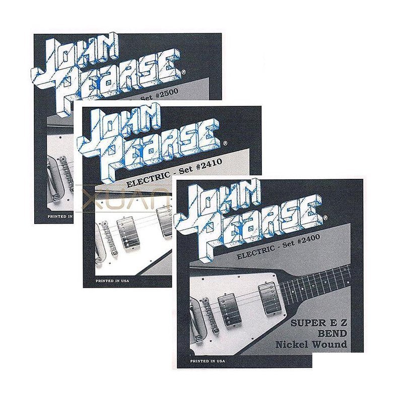 John Pearse John Pearse 經典美製 電吉他弦 音色飽滿 2400 2500 — 三峽木吉他 / 民謠吉他