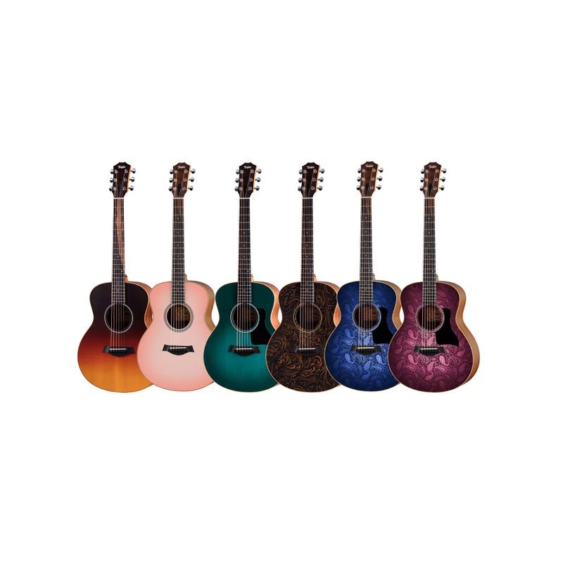 Taylor Taylor / GS Mini-e Special Edition 系列 漸層圖騰電木吉他 (6色) — 三峽木吉他 / 民謠吉他