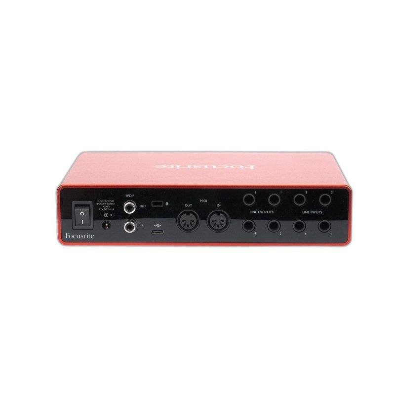Focusrite Focusrite Scarlett 8i6 3rd Gen 第三代 錄音介面 — 三峽麥克風